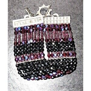 Muse sign bracelet beaded multi-strand multicolor rare rhinestone mobile